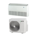 climatizzatore condizionatore kukyr soffitto pavimento inverter 18000 btu r 32 wi fi optional con telecomando infrarossi incluso