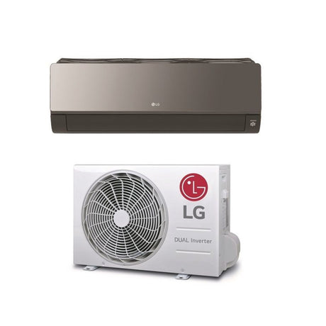 climatizzatore condizionatore lg inverter artcool mirror 9000 btu ac09bh r 32 wi fi integrato uv nano voice control classe a__ a_