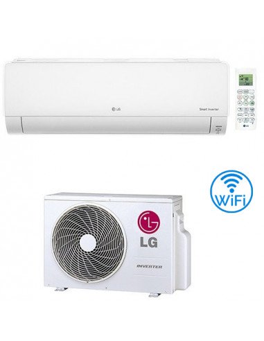 climatizzatore condizionatore lg inverter serie deluxe 9000 btu dc09rq wi fi r 32 classe a__ a_ new 2018