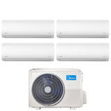 climatizzatore condizionatore midea quadri split inverter serie xtreme 12_12_12_12 con m4o 36fn8 r 32 wi fi integrato 12000_12000_12000_12000 novita