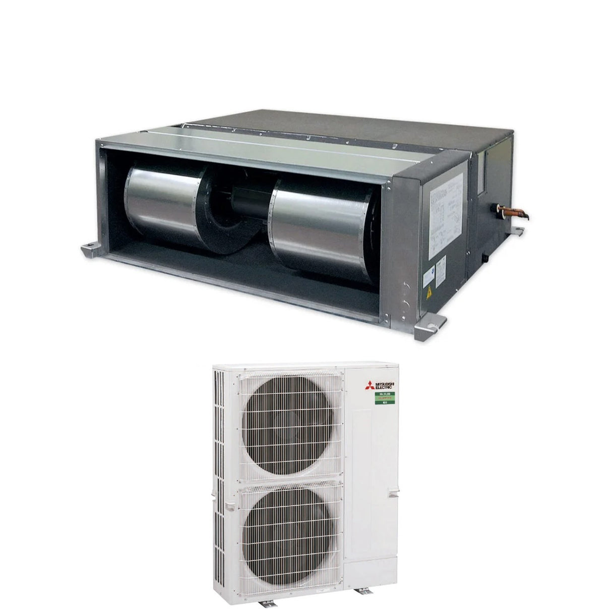 climatizzatore condizionatore mitsubishi electric canalizzato canalizzabile inverter alta prevalenza 65000 btu pea m200la _ puz m200yka trifase r 32 wi fi optional
