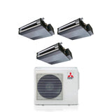 climatizzatore condizionatore mitsubishi electric canalizzato canalizzabile trial split inverter 9 9 18 con mxz 3f68vf r 32 wi fi optional 9000 9000 18000