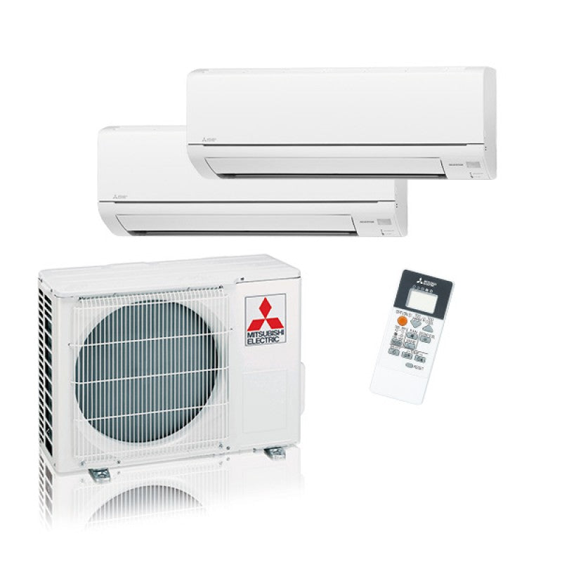 climatizzatore condizionatore mitsubishi electric dual split inverter serie dm 12_12 con mxz 3dm50va 12000_12000