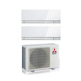 climatizzatore condizionatore mitsubishi electric dual split inverter serie kirigamine zen msz ef 9_12 con mxz 2f42vf white r 32 wi fi integrato colore bianco 9000_12000