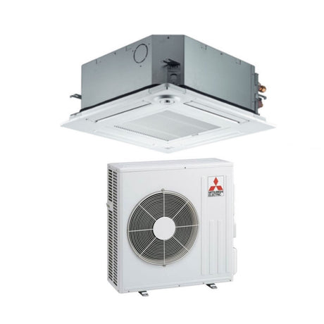 climatizzatore condizionatore mitsubishi electric inverter cassetta slz m60fa suz m60va 21000 btu gas r 32 novita wi fi optional