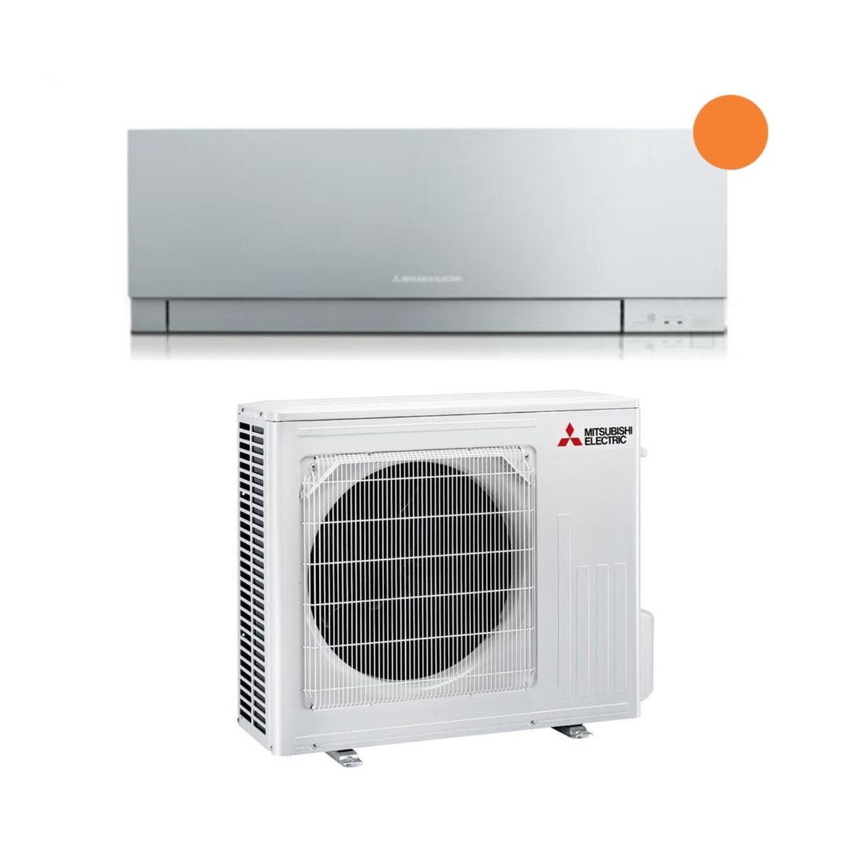 climatizzatore condizionatore mitsubishi electric inverter kirigamine zen r 32 silver 18000 btu msz ef50vgks argento wi fi integrato novita
