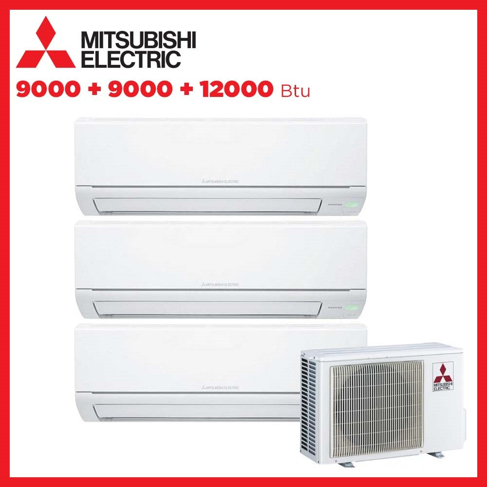 climatizzatore condizionatore mitsubishi electric trial split inverter serie dm 9_9_12 con mxz 3dm50va 9000_9000_12000