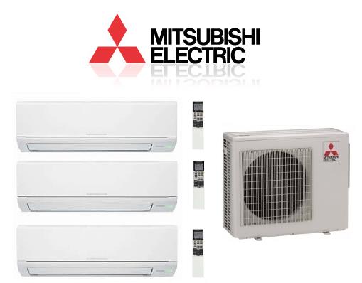 climatizzatore condizionatore mitsubishi electric trial split inverter serie dm 9_9_9 con mxz 3dm50va 9000_9000_9000