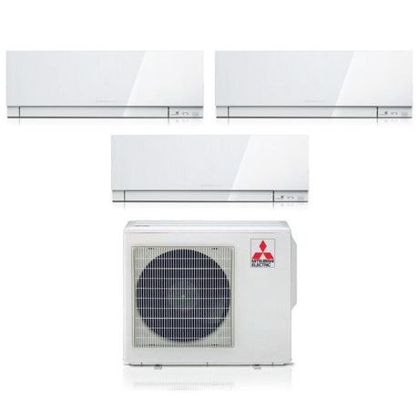 climatizzatore condizionatore mitsubishi electric trial split inverter serie kirigamine zen white msz ef 7_12_12 con mxz 3f68vf r 32 wi fi integrato colore bianco 7000_12000_12000 17104