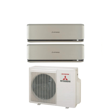 climatizzatore condizionatore mitsubishi heavy industries dual split inverter serie kireia plus titanium 12_12 con scm50zs w r 32 wi fi optional 12000_12000