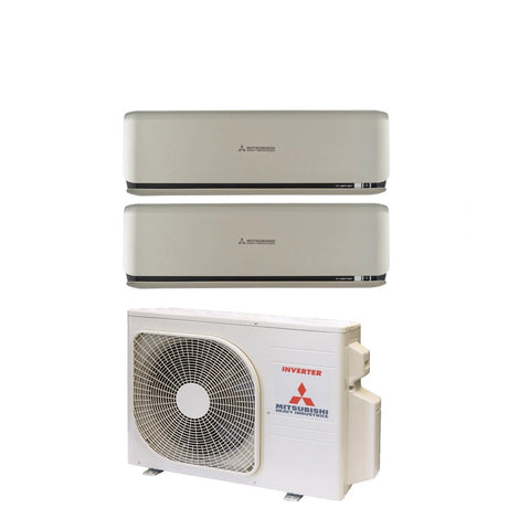 climatizzatore condizionatore mitsubishi heavy industries dual split inverter serie kireia plus titanium 9_12 con scm40zs w r 32 wi fi optional 9000_12000