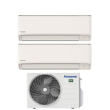 climatizzatore condizionatore panasonic dual split serie tz 7_15 con cu 2z50tbe r 32 wi fi optional 7000_15000