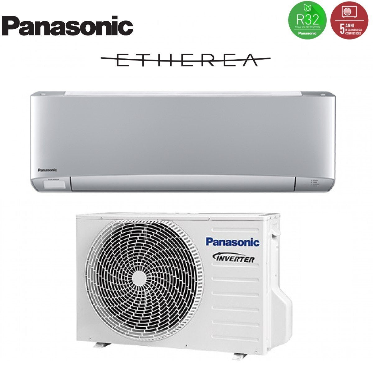 climatizzatore condizionatore panasonic inverter serie etherea white 18000 btu cs z50tkew r 32 copia