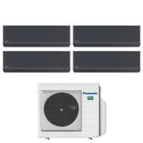 climatizzatore condizionatore panasonic quadri split inverter serie etherea dark 7_7_9_9 con cu 4z68tbe r 32 wi fi integrato colore grigio grafite 7000_7000_9000_9000