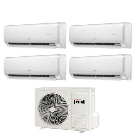 climatizzatore condizionatore quadri split inverter ferroli giada m 9000_9000_9000_9000 btu con 28 4 wi fi integrato alexa e google home 9_9_9_9 novita