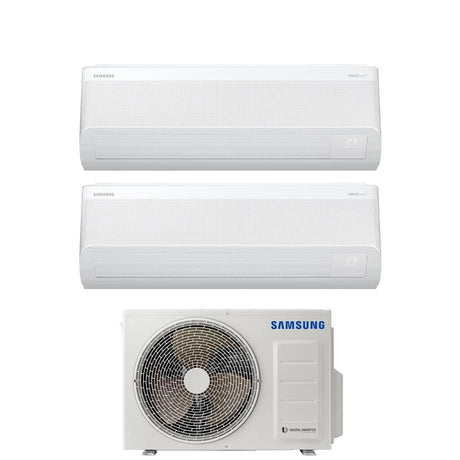 climatizzatore condizionatore samsung dual split inverter serie windfree avant 7_18 con aj052txj3kg r 32 wi fi integrato 7000_18000 novita 9829