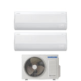 climatizzatore condizionatore samsung dual split inverter serie windfree avant 9_18 btu con aj052txj2kg r 32 wi fi integrato 9000_18000 novita