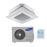 climatizzatore condizionatore samsung inverter cassetta 4 vie windfree 36000 btu ac100nn4dkh trifase con comando wireless e pannello incluso