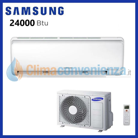 climatizzatore condizionatore samsung inverter serie maldives quantum 24000 btu ar24nsfpewqneu r 410 classe a__ new 2018