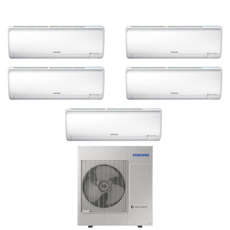 climatizzatore condizionatore samsung penta split inverter serie maldives quantum 9_12_12_12_12 con aj0100rcj r 32 9000_12000_12000_12000_12000 novita 2019