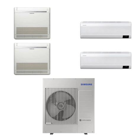 climatizzatore condizionatore samsung quadri split inverter serie cebu 9000_9000_ _ console 9000_9000 con aj080txj4kg r 32 wi fi integrato 9_9_9_9 novita