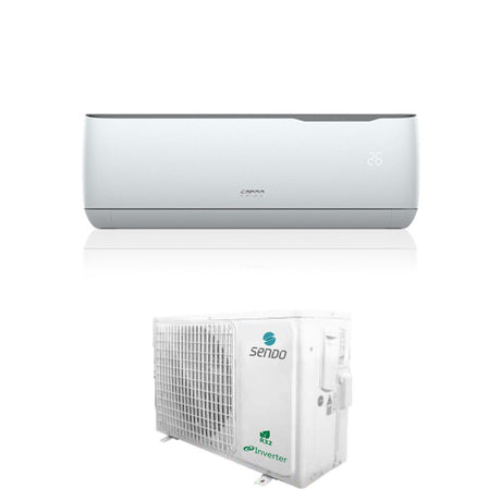 climatizzatore condizionatore sendo inverter serie aeolos 18000 btu snd 18alsi id r 32 wi fi integrato