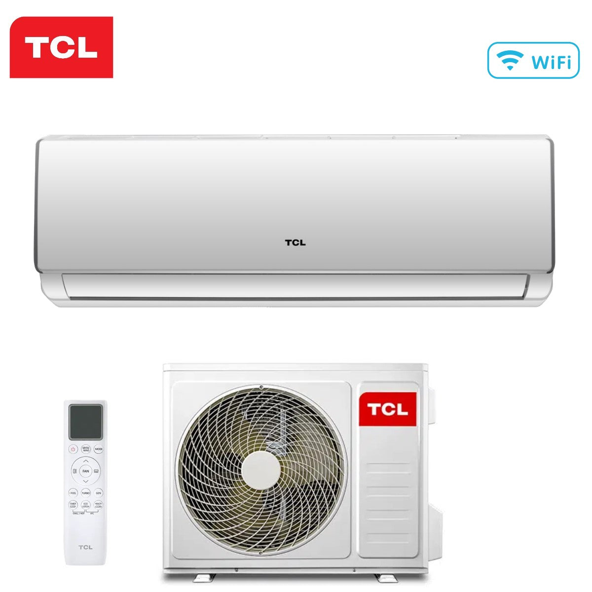 climatizzatore condizionatore tcl inverter serie elite f2 24000 btu sn24f2s0 r 32 wi fi integrato classe a++ a+