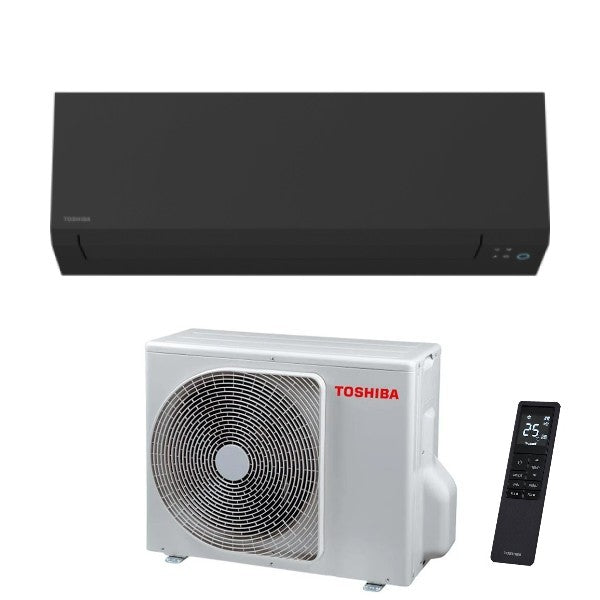 climatizzatore condizionatore toshiba inverter serie shorai edge 13000 12000 btu black a___ a___ wi fi integrato smart voice ras 13j2avsg e1 ras b13g3kvsgb e novita