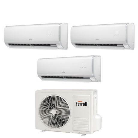 climatizzatore condizionatore trial split inverter ferroli giada m 9000_9000_12000 btu con 27 3 wi fi integrato alexa e google home 9_9_12 novita