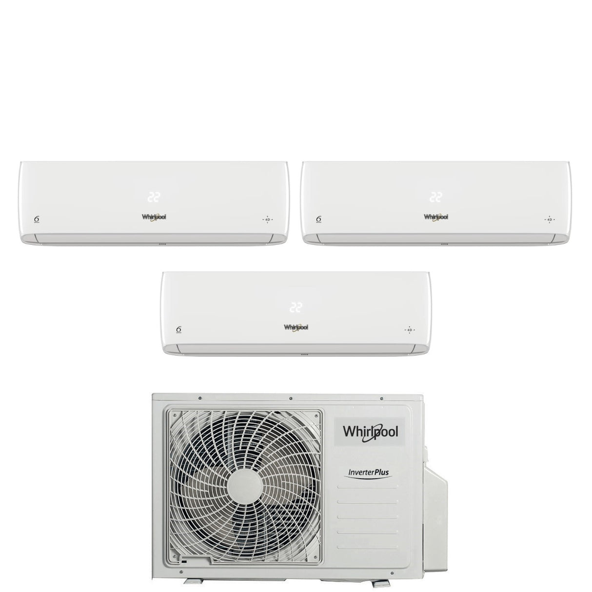 climatizzatore condizionatore whirpool trial split inverter 9_9_12 wa24odu32 r 32 9000_9000_12000