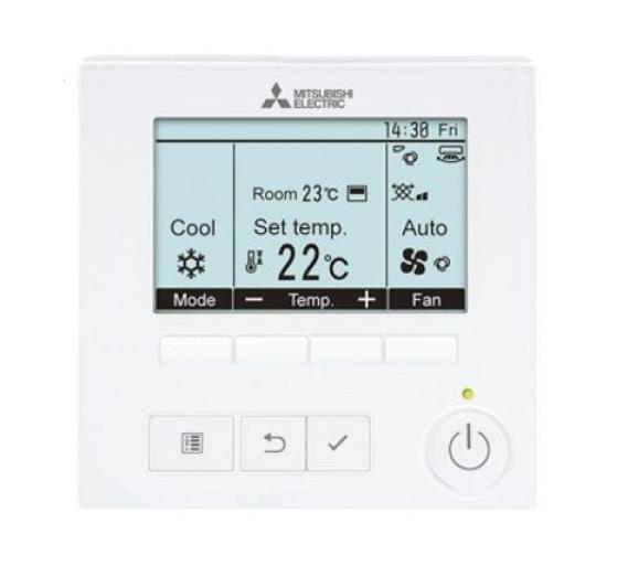 comando remoto a filo mitsubishi deluxe cod. par 40maa unita interne serie m s p