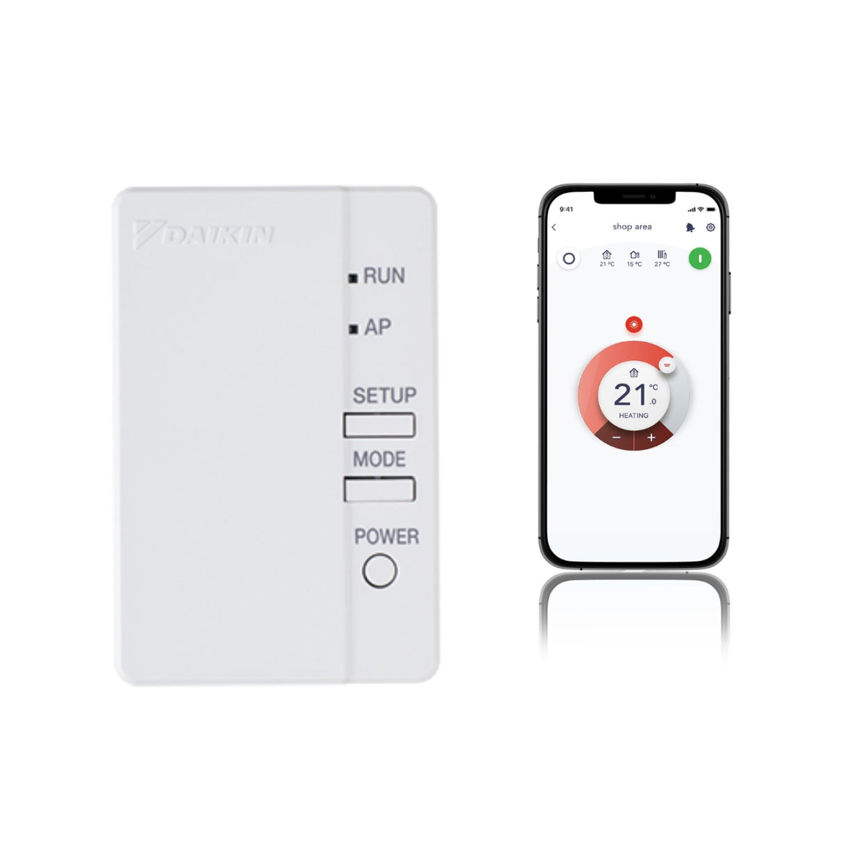 controllo interfaccia wi fi per climatizzatori condizionatori daikin brp069c82