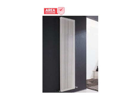 cordivari area occasioni 3168 batteria completa radiatore termosifone in acciaio tubolare cordivari ardesia 3 colonne da 3 a 20 elementi h 2000 mm interasse 1944 mm tappi e riduzioni inclusi 10 elementi h 2000