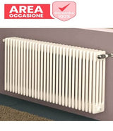cordivari batteria completa radiatore termosifone in acciaio tubolare cordivari ardesia 3 colonne da 3 a 24 elementi h 856 mm interasse 800 mm tappi e riduzioni inclusi