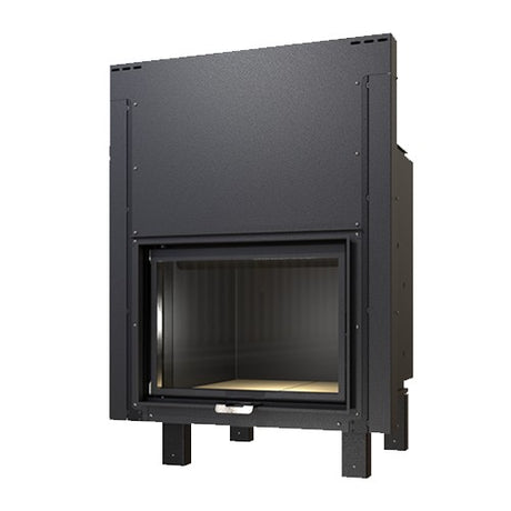 ctm termocamino a legna ctm basic eco s0 30 kw solo riscaldamento con scambiatore full link e scomparsa verticale