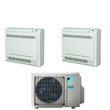 daikin climatizzatore condizionatore dual split pavimento inverter bluevolution fvxm 9000_9000 btu 9_9 con 2mxm40m r32 a__ wi fi 4565