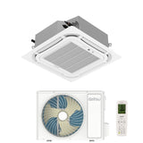 daitsu condizionatore a cassetta daitsu 48000 btu aud48kdbs monofase r 32 wi fi optional con telecomando e griglia