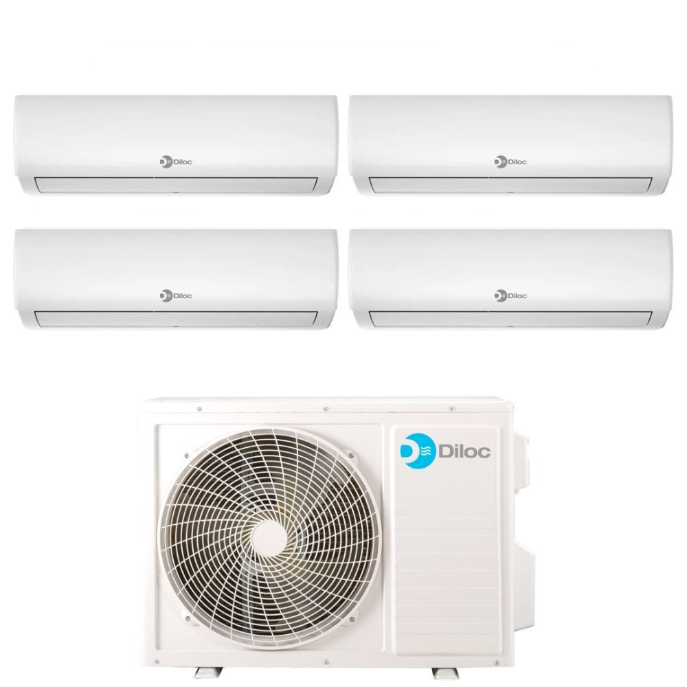 diloc condizionatore quadri split diloc ionio 9999 con d freedom480 r 32 wi fi integrato