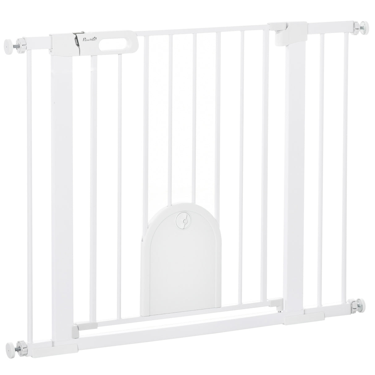 easycomfort easycomfort cancellino per cani regolabile con porta piccola e chiusura automatica 75 103x76cm bianco