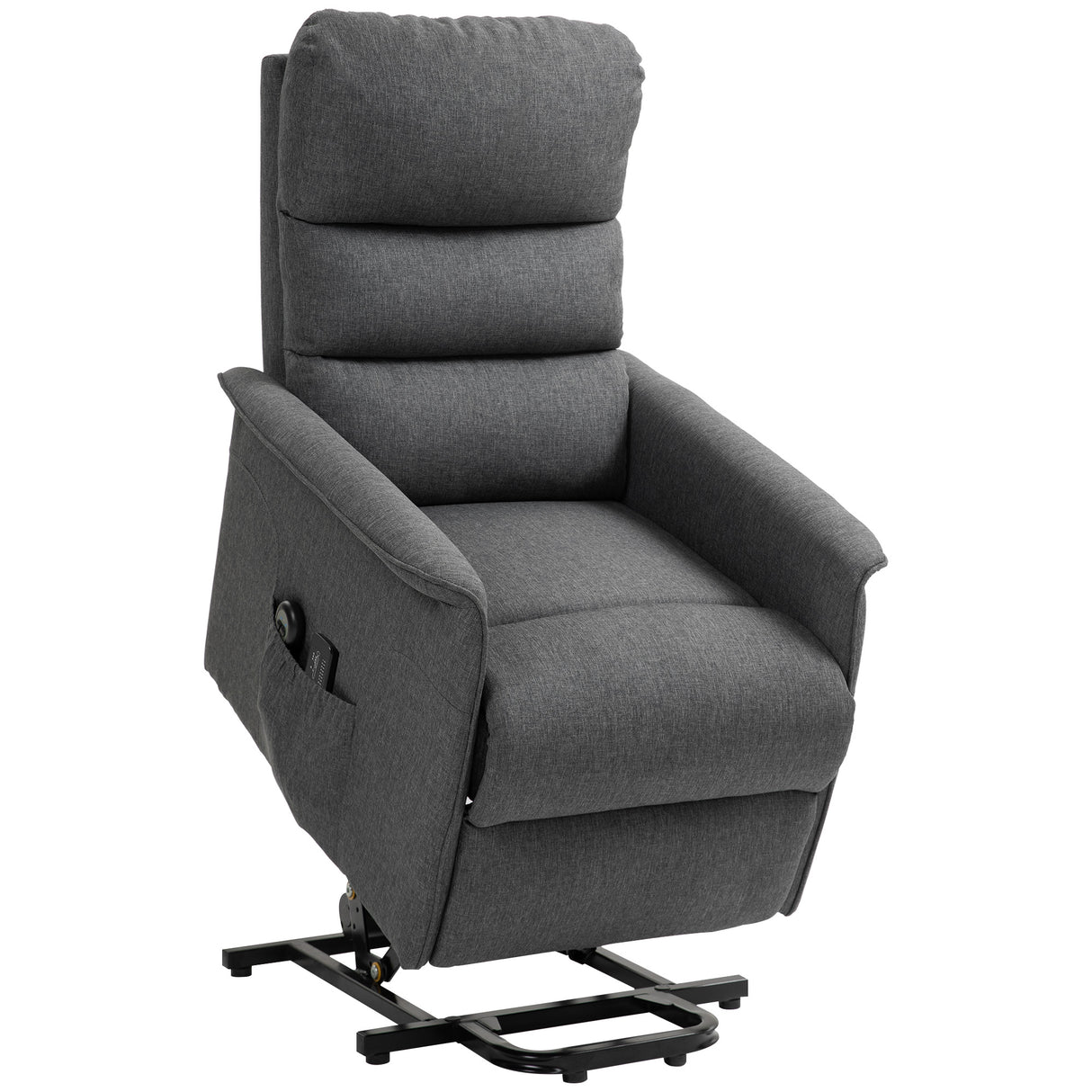 easycomfort easycomfort poltrona alzapersona elettrica con 8 punti vibranti 4 modalita di massaggio e riscaldamento grigio