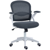 easycomfort easycomfort sedia da ufficio ergonomica con schienale a rete e altezza regolabile 65 5x61 5x88 97 5cm grigio