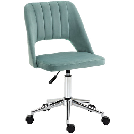 easycomfort easycomfort sedia da ufficio ergonomica e girevole sedia imbottita per scrivania con altezza regolabile verde petrolio 49x54x79 91cm