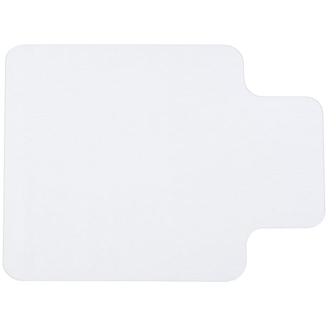 easycomfort easycomfort tappetino per sedia ufficio salvapavimento in plastica 90x120cm trasparente