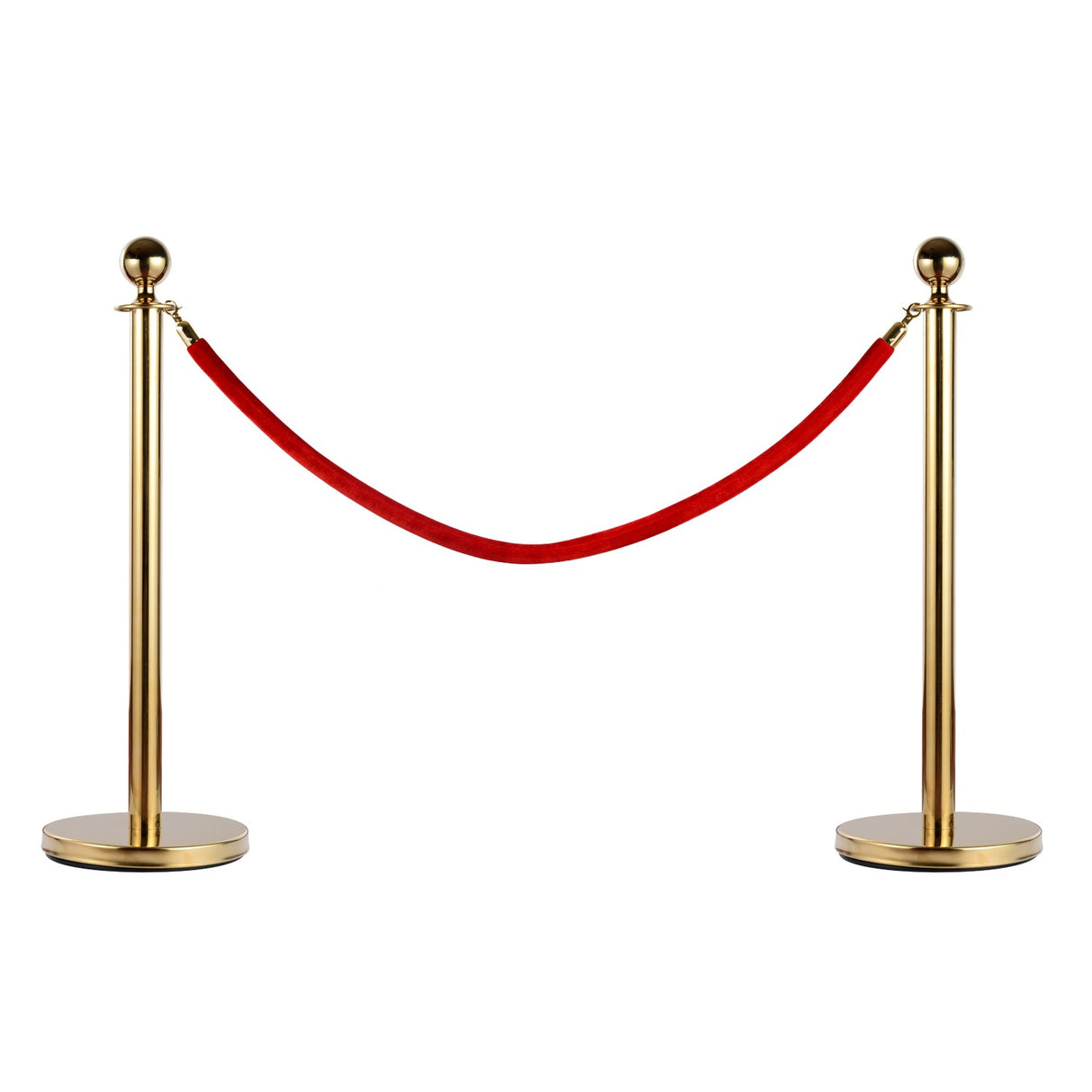 easycomfort easycomfort transenne elimina separacode paletti di delimitazione con corde rosso acciaio inox 32 x 95cm oro
