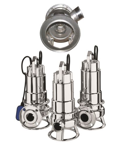 elettropompa ebara sommergibile per svuotamento di acque luride e corpo in acciaio inox dw a 150 t 1589070004a
