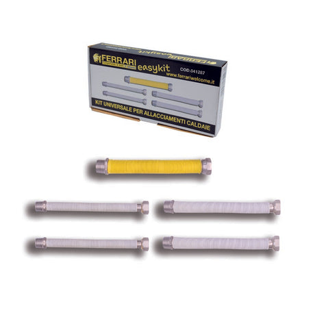 ferrari kit raccordi caldaie ferrari con guaina isolante