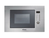 forno a microonde candy ad incasso mic 20 gdfx 20 litri grill grigio mic20gdfx