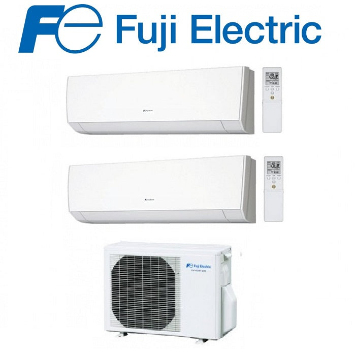 fuji inverter dual split a parete serie lm 7000_12000 con rog14l
