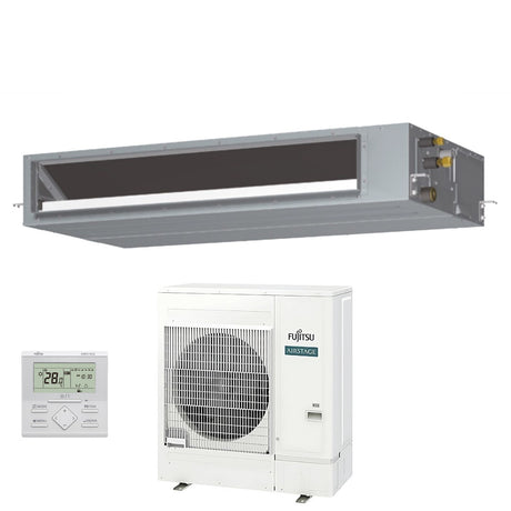 fujitsu condizionatore fujitsu canalizzabile serie kmtap 36000 btu arxh36kmtap r 32 wi fi optional
