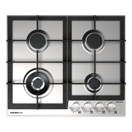 immagine-1-glem-gas-piano-cottura-a-gas-glem-gas-gtd64thixn-linea-dinamico-4-fuochi-l585xp50-inox-ean-8059606964379